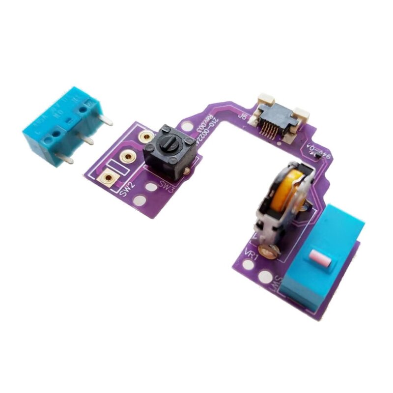 Hot Swap PCB Board Button Board für Logitech G Pro X Super light Maus schweißen frei Motherboard mit Gold Maus Encoder Codierer