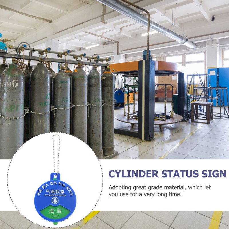 Cylinder Status Tag Cylinder Status Sign Identification Plate