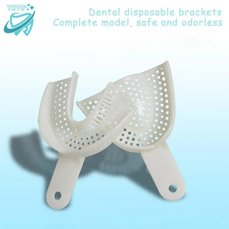 1 para jednorazowych tacków dentystycznych z adsorpcją w pełnych ustach plastikowy uchwyt na zęby higiena jamy ustnej narzędzia dentystyczne