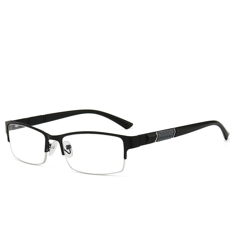 -1 -1.5 -2 -2.5 -3 -3.5 -4 -4.5 -5 -5.5 -6-Miopia Kacamata Pria Retro Bingkai Logam Persegi Siswa Miopia Bingkai Kacamata untuk Wanita