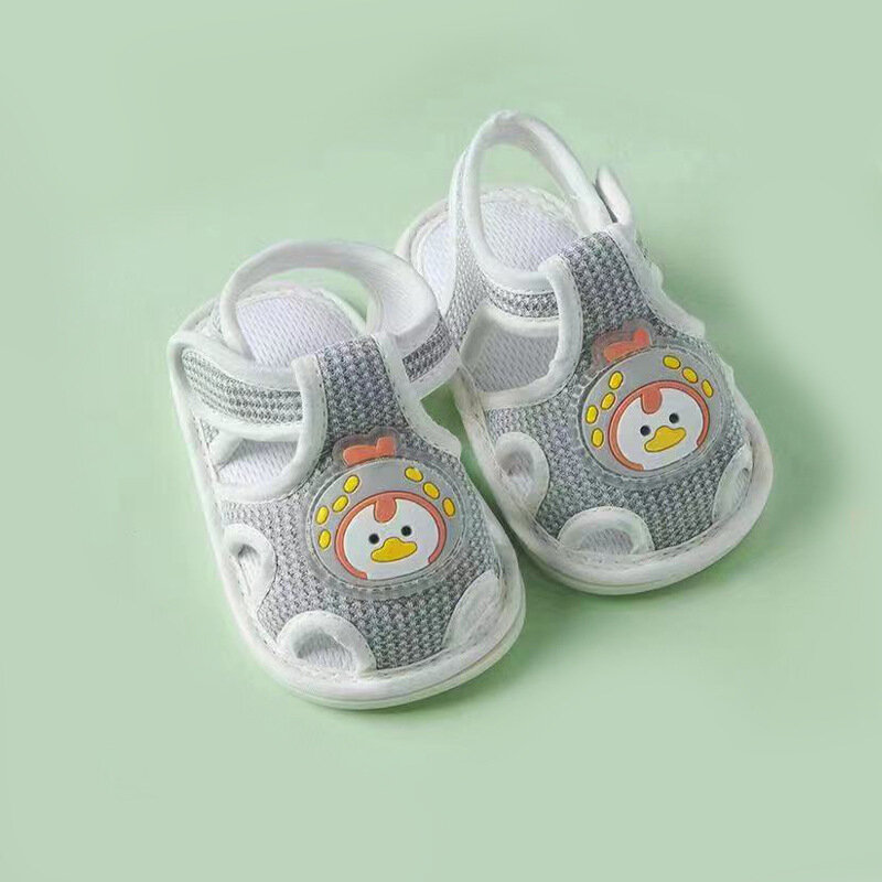 Sapatos de bebê recém-nascidos sandálias respirável antiderrapante meninos sapatos primeiros caminhantes bonito impressão meninas sapatos confortáveis macio da criança sapatos