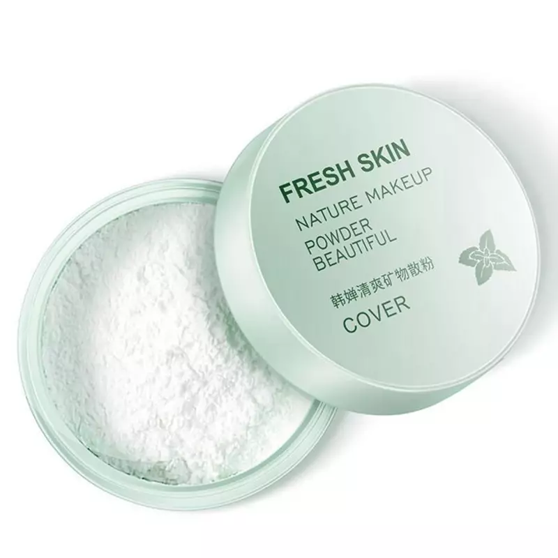 5g Makeup Loose Powder Transparent Natural Face Finishing Powder Professional Oil-control Waterproof Matte Setting Powder