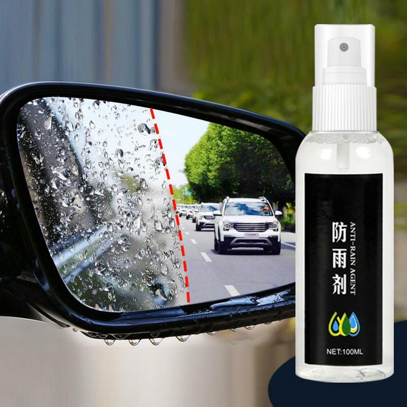 100ml Spray przeciwmgielny do samochodu na szybę w sprayu do samochodu trwała wodoodporna powłoka w sprayu do lusterek szklane drzwi prysznicowa
