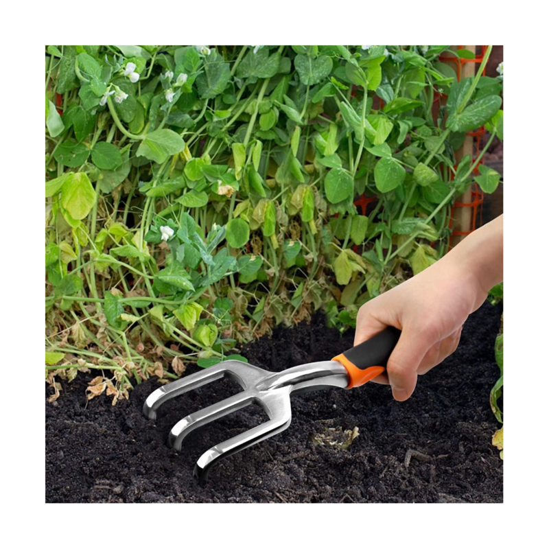 Conjunto de ferramentas de jardim resistente, ferramentas leves de liga de alumínio com alça ergonômica antiderrapante, ferramentas manuais de jardinagem