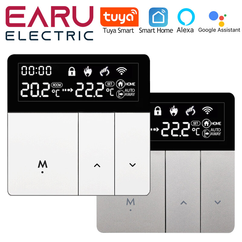 Tuya WiFi Smart Thermostat Elektrische Boden Heizung TRV Wasser Gas Kessel Temperatur Stimme Fernbedienung für Google Home Alexa