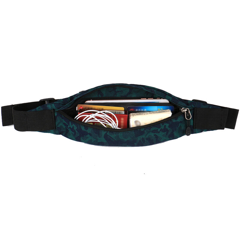 Unisex Outdoor Sports Handbag Running Waist Bag Headset Hole-Fits Smartphones Leisure Fitness Chest Pack