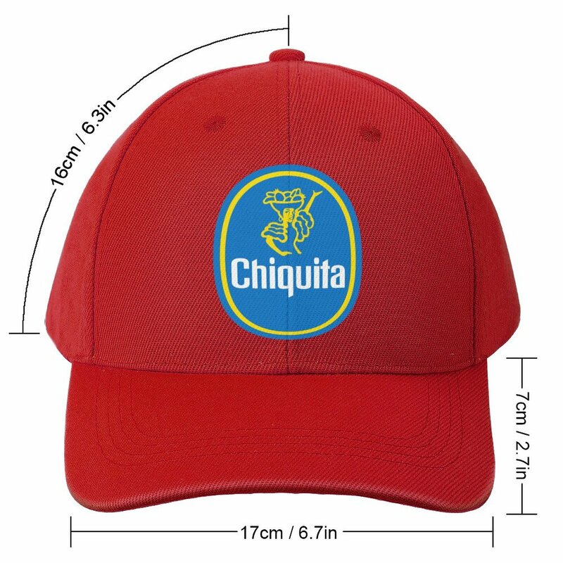 Бейсболка с логотипом Chiquita, Брендовые мужские кепки, дизайнерская шапка в стиле хип-хоп, женская элегантная шапка