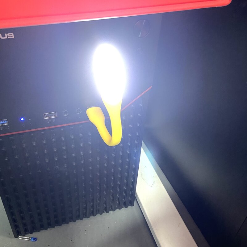 Lampka do czytania USB lampka do czytania Mini przenośna lampa 5V 1.2W Super jasne LED do notebooka Power Bank PC