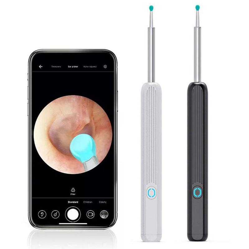 3 buah/set pengganti sendok telinga untuk NE3 pembersih telinga Visual pintar nirkabel otoskop penghilang kamera kotoran telinga