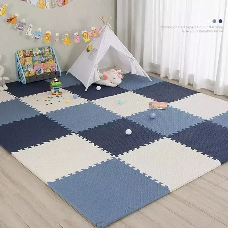 Alfombra de puzle de 8 a 16 piezas para bebé, colchón de espuma EVA, manta de bebé, juguetes educativos, alfombra de juego para niños, 30x1cm