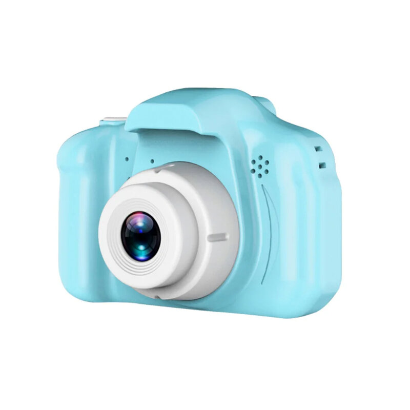 Brinquedo Mini Câmera Infantil, Display Colorido, Fotografia Ao Ar Livre, SLR, Presente Brinquedo Do Miúdo, Vídeo HD, Novo, 2"