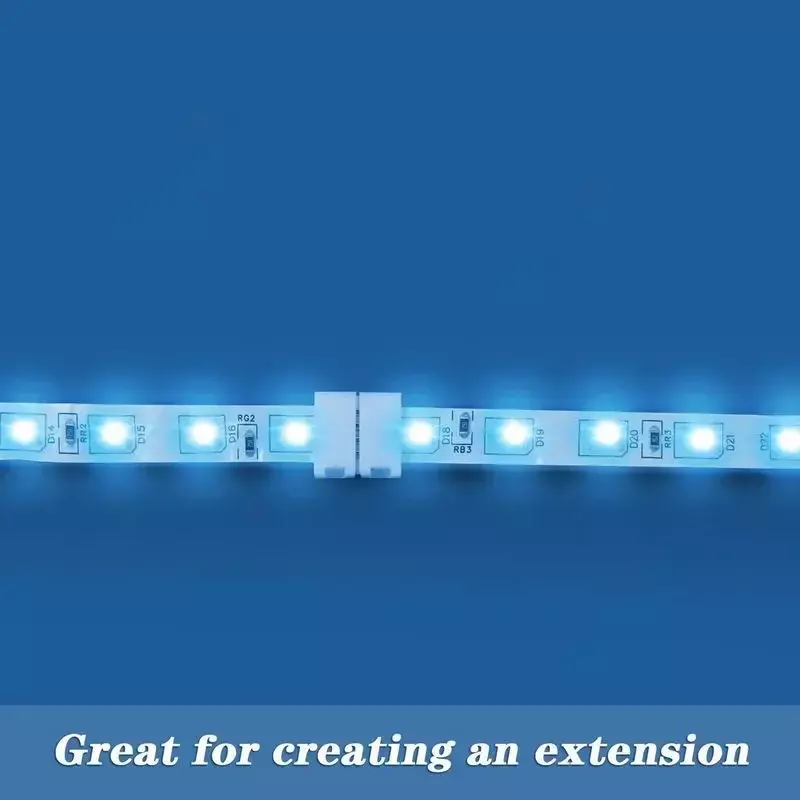 Taśma lutownicza LED bez lutowania akcesoria 2/3/4/5PIN złącze narożne 10mm szerokości, nadaje się do WS2812B WS2811 RGB RGBW RGBWW