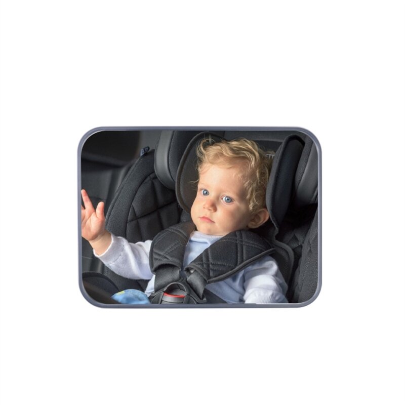 Easy to Attach Baby Glass Convenient Monitorings Solution Lightweight Rear Views Glass Acrylic Kids Views Glass for Mom