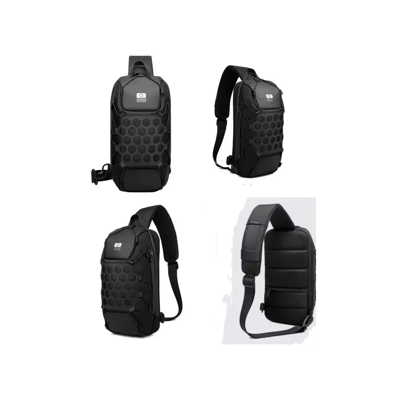 New Multifunctional Pocket Sports Korean Chest Bag Outdoor Large-capacity Male Chest Bag  One-shoulder Messenger Bag