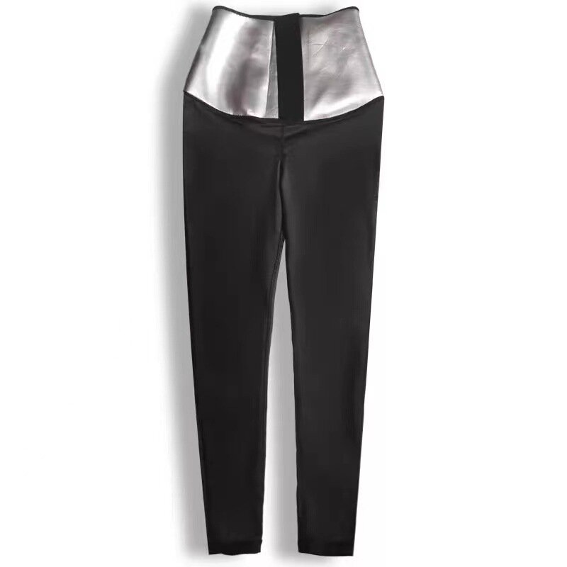 Yoga Pants Women Solid Slim Fit Sheath Sports Pant High Waist Regular Splice Long Trousers Thick Casual Ladies Simple 2024