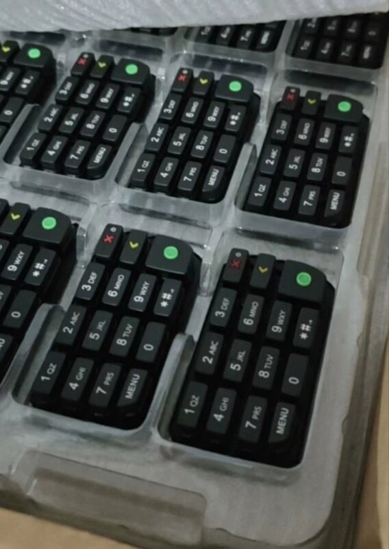 PAX S920 Keyboard karet Pos Keypad putih & hitam keyboard untuk PAX S920 Terminal pembayaran Pos