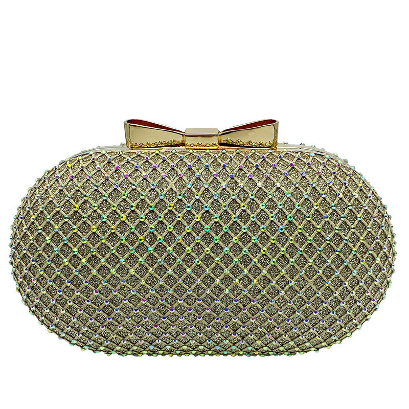 Kolorowe cekiny geometryczna kopertówka projektantka luksusowa torba damska wieczorna kolacja sukienka torebka torebka z łańcuszkiem na ramię 2024