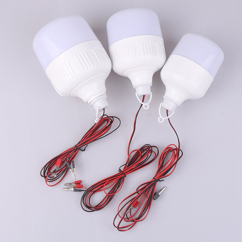 휴대용 스폿 전구 비상 램프, 앰플 LED 전구, 일광 와이어 클램프, 저압 전구 램프, 12-85V, 5W-50W, 신제품