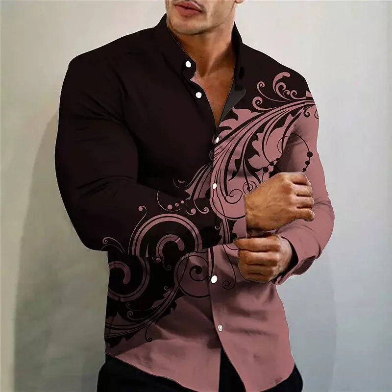 Camisa de terno exterior slim fit masculina, parte superior de tecido macia e confortável, nova, plus size, 2023