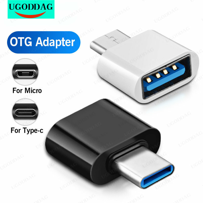 Type C To Usb OTG Adapter 2.0 Micro Usb Phone Adapter Usbc Smartphone Laptops To Usb Mouse Gamepad Flash Disk Otg Plug