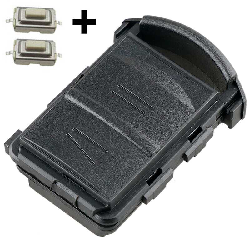 Remplacement du boîtier de télécommande de clé de voiture, 2 boutons, 2 microinterrupteurs, adapté pour OPEL, AGILA, MERIVA, CORSA_C, COMBO, ASTRA