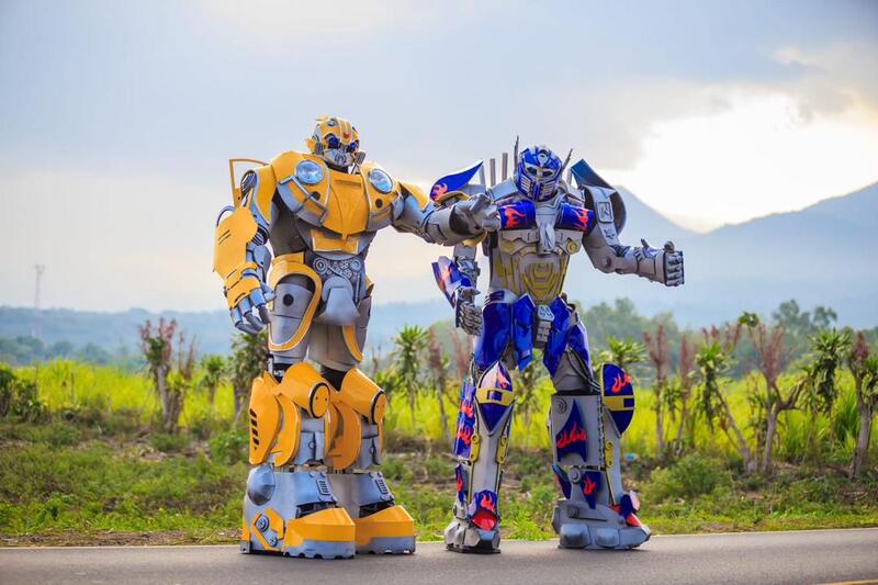 Guangzhou Namchi Robot Groot Formaat Realistische Zakelijke Promotie Vakbeurs Dansende Robot Kostuum Goede Kwaliteit Transformatorpakken