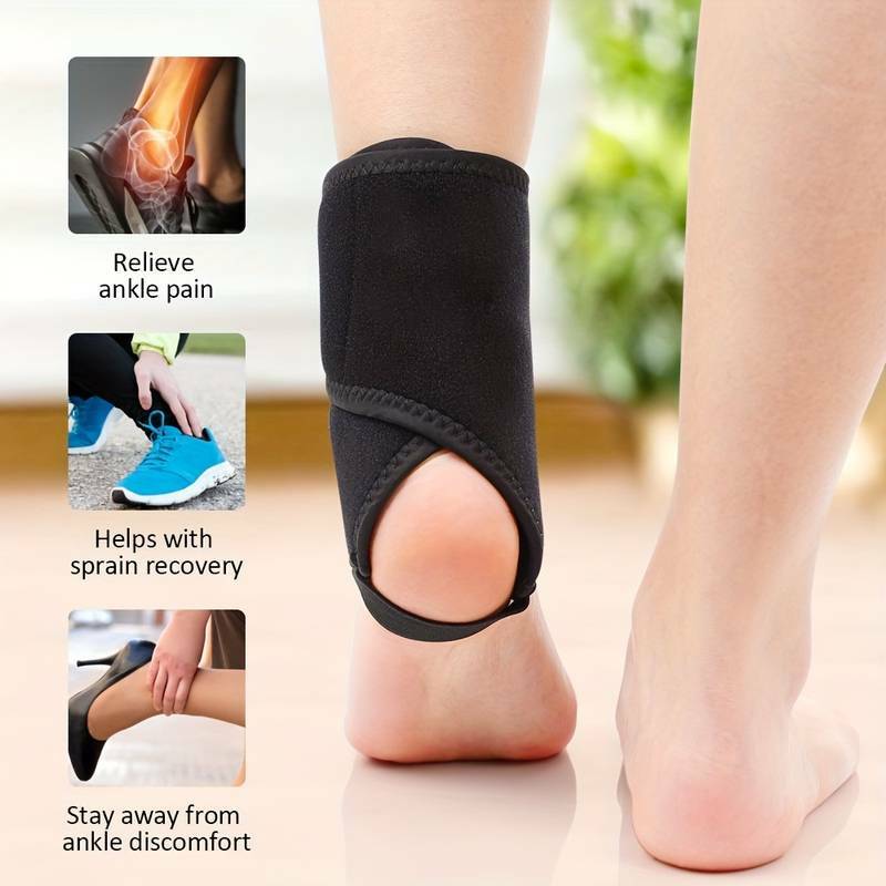 Riscaldamento elettrico protezione della caviglia impacco caldo giunto protezione calda della caviglia protezione per gli sport all'aria aperta massaggio protezione dal freddo
