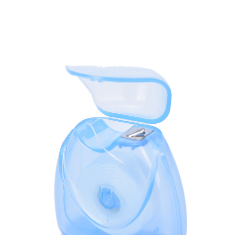 1PC 50M New Plastic Dacron Portable Dental Floss Care Picks Tooth Cleaner Health Hygiene Supplies Random Color