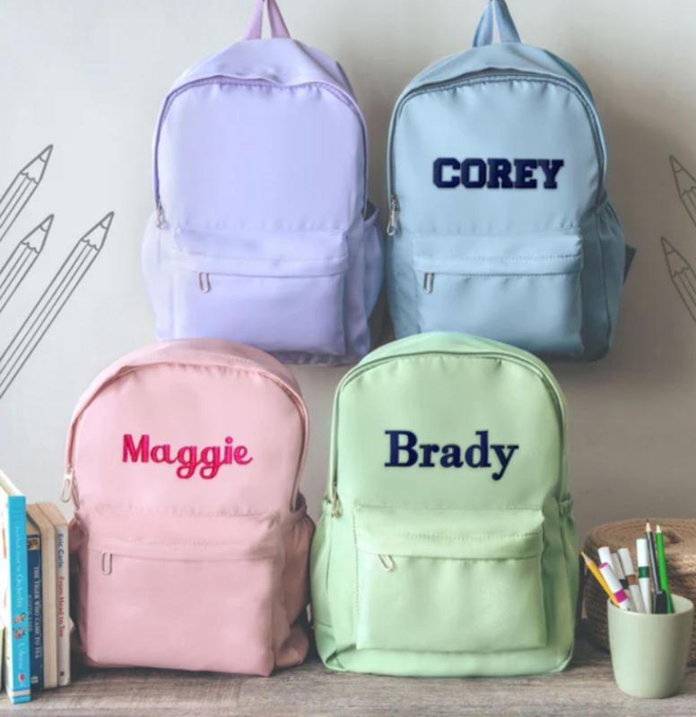 Personalized Toddler Backpack | Baby Backpack Custom Backpack for Child Christmas Gift Backpack for Kids Embroidered Backpack