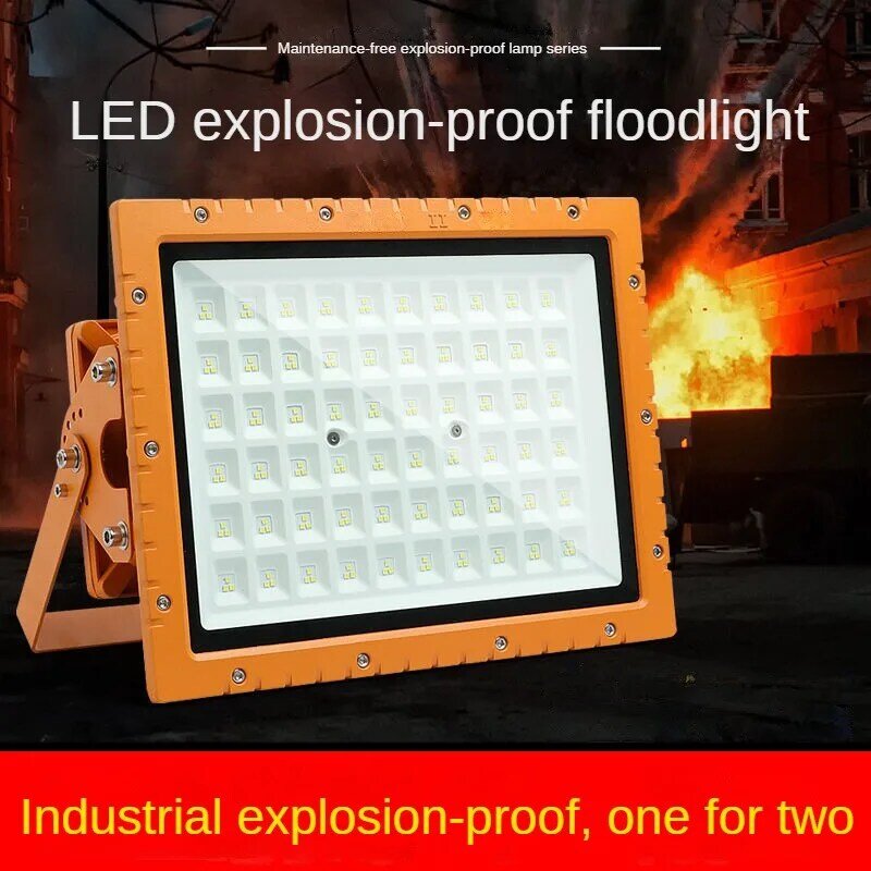 Luz de proyección LED a prueba de explosiones, reflector anticorrosión a prueba de explosiones, foco impermeable