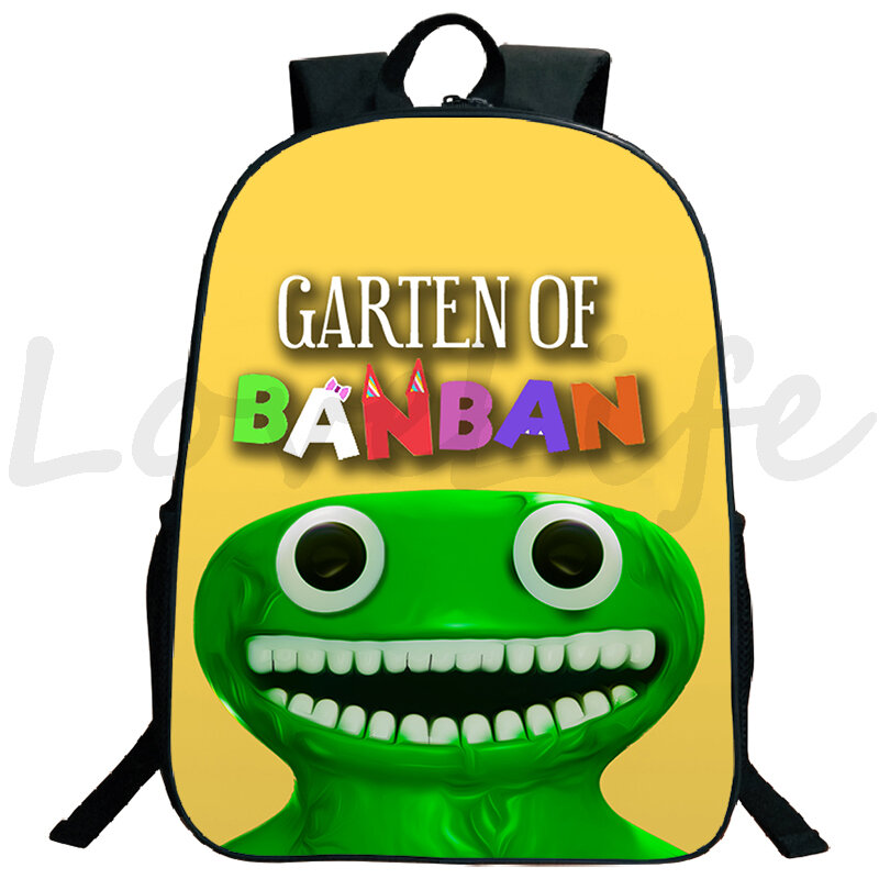 Garten of Banban 배낭 어린이 책가방, 남아, 여아, 학생용 애니메이션 학교 가방, 학교 책가방