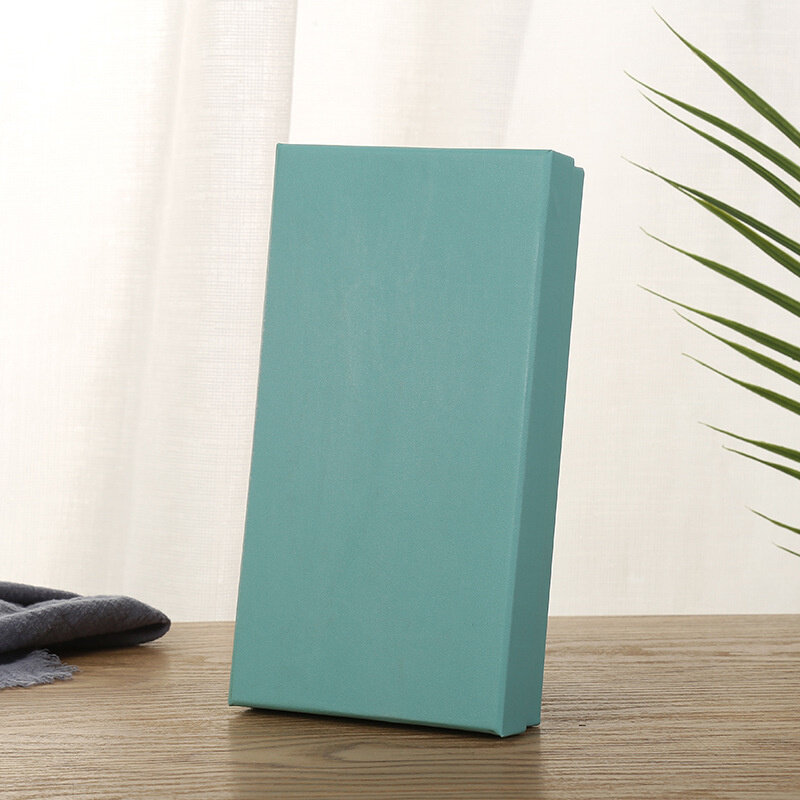 Прямоугольный цветной Подарочный чехол, высококачественный бумажник, коробка для часов, длинная Подарочная коробка, специальная бумажная упаковочная коробка