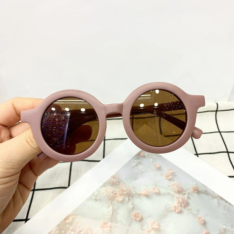 Cute kids Sunglasses parent child frosted glasses new 1-8 year old baby decorative Sunglasses trendy kids Sunglasses