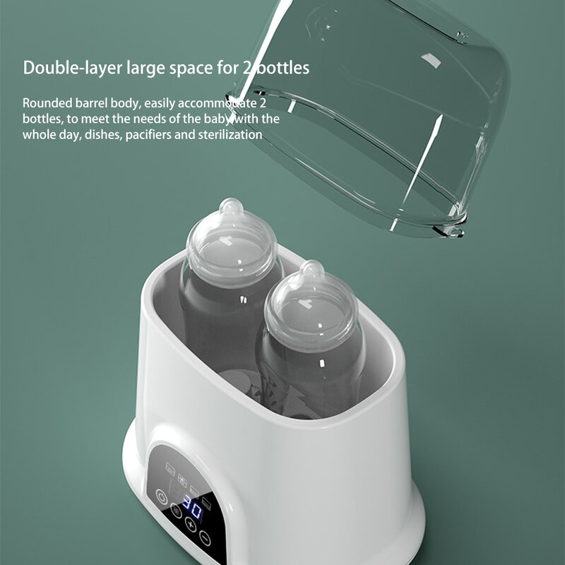 Otomatis Cerdas Termostat Botol Susu Pemanas Desinfeksi Botol Bayi Susu Penghangat Sterilisasi Cepat Hangat Susu Sterilisasi