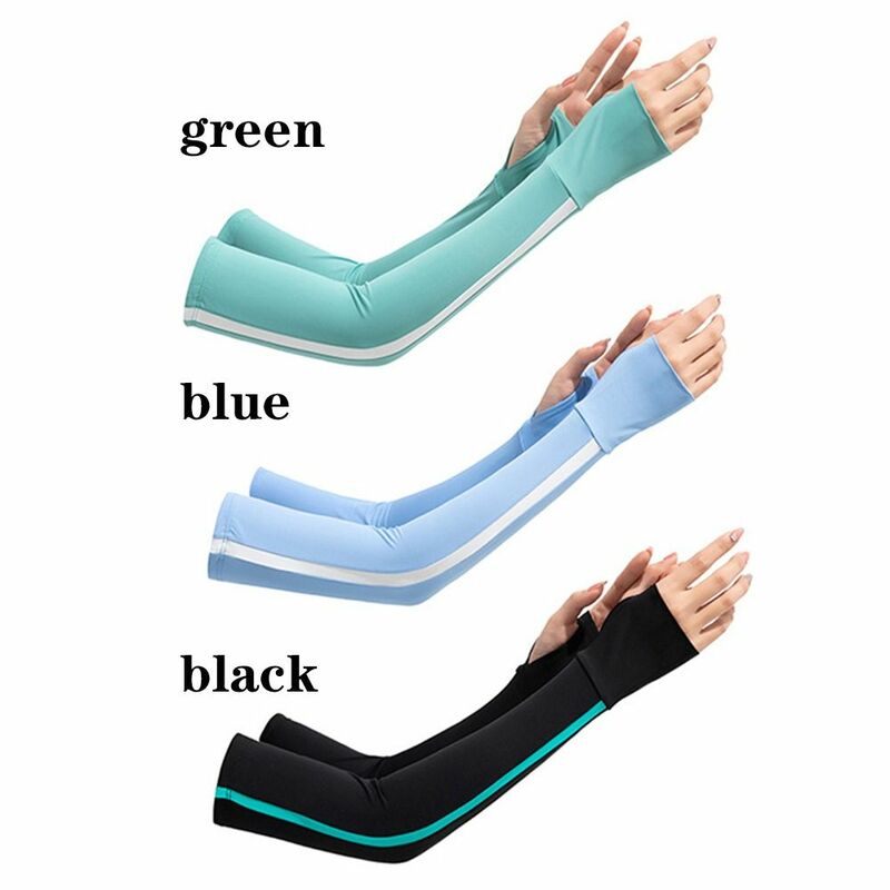 Protège-bras anti-UV pour femme, protection solaire, couvre-coude Ice InjArm, manches de bras