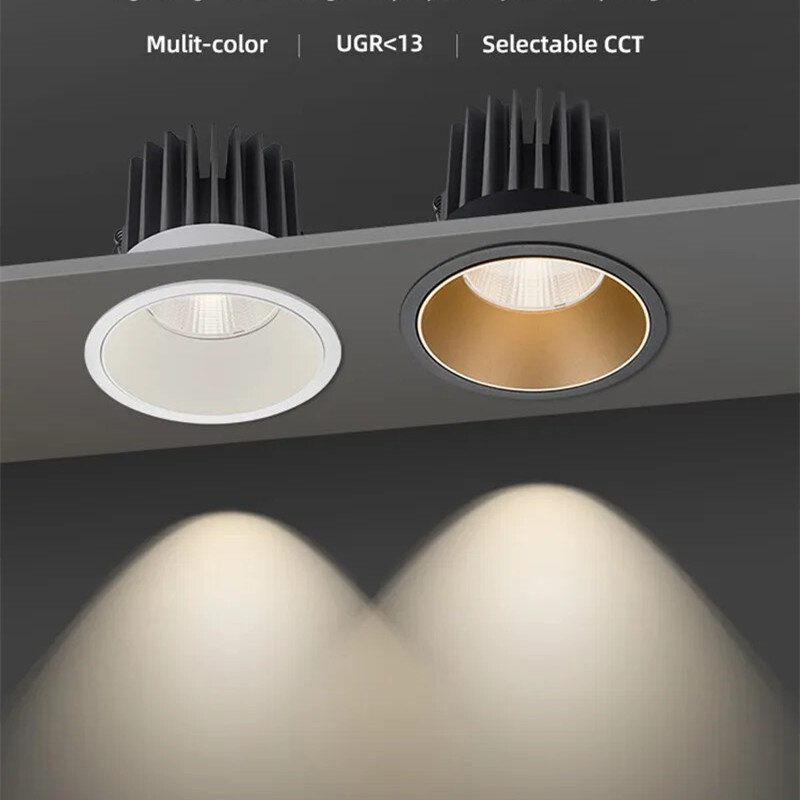 Zigbee-Spot Lumineux LED Encastrable Intelligent pour le Plafond, Lumière à Intensité Réglable, Tuya, Alice, Alexa, pour la Cuisine et la Chambre