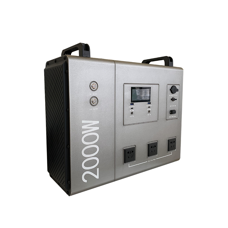 2000W Home Application  LiFePO4 Power Energy System Battery Portable Power Station