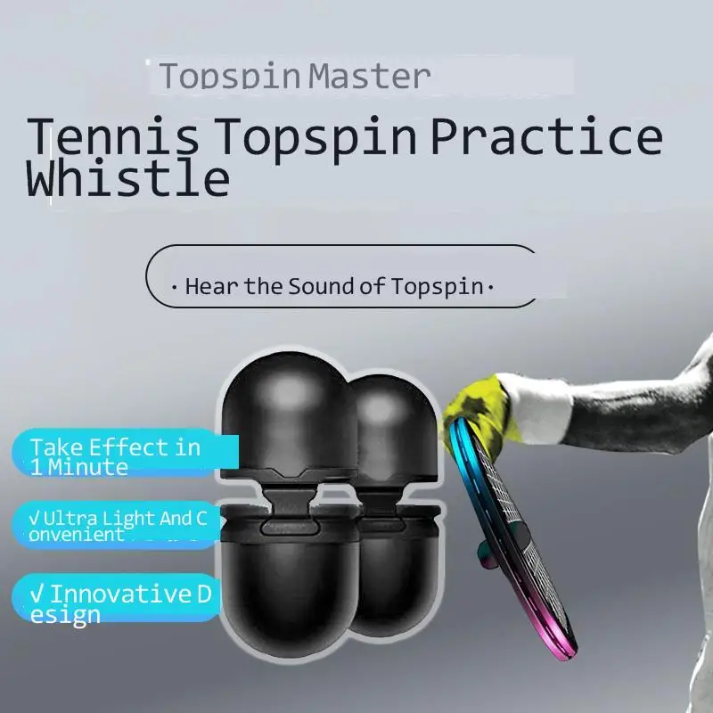 테니스 탑스핀 휘슬 테니스 훈련 스트로크 스윙 보조 장비, 타격 트레이너 마스터 테니스 트레이너 액세서리