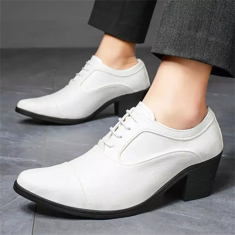 Married Patterned Men's Sports Shoes 42 Heels Men's Dress Shoes Formal Occasion Dresses Sneakers Order Fat 2023 Casual Life