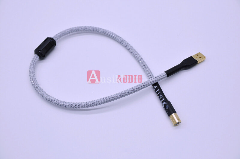Cable de Audio HiFi USB 2,0 tipo A B, Cable de Audio Canare, Cable de datos USB para PC, MP3, CD, DVD, amplificador DAC
