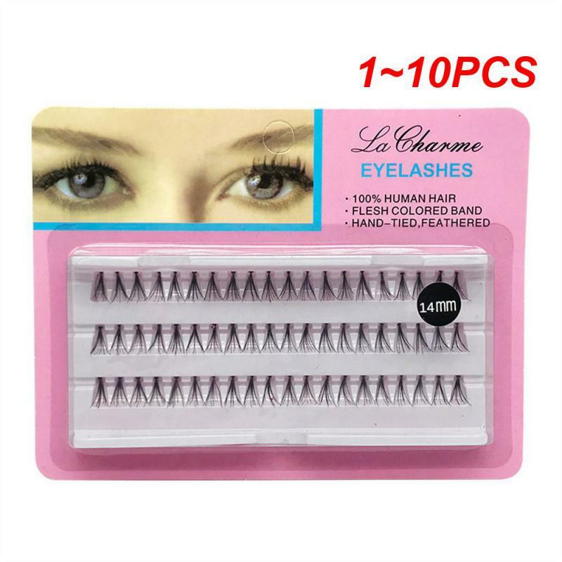 1~10PCS 3d False Eyelashes Nature Lasting Not Easy To Fall Off Enhance Eye Shape High Quality Enlarge Eyes