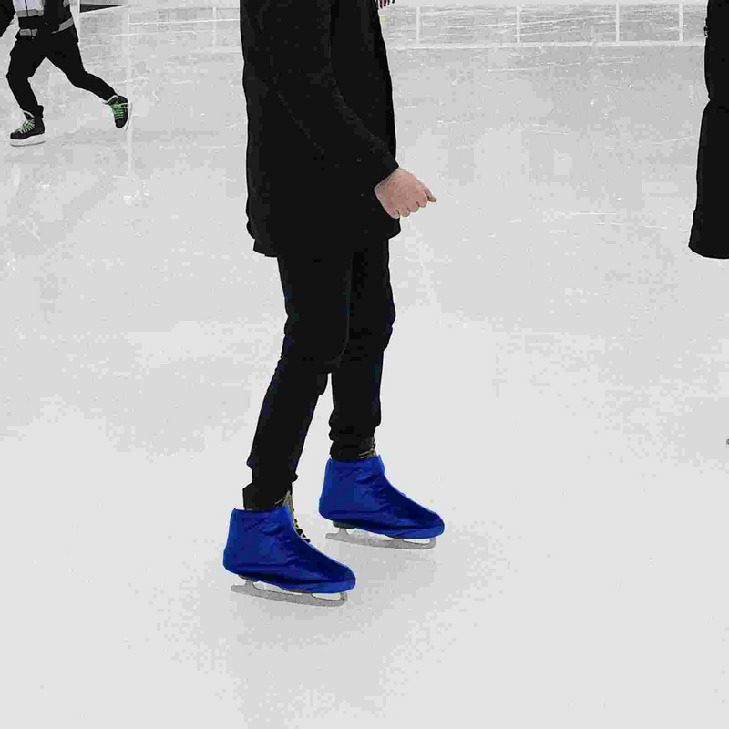 Capas de patins protetores para homens e mulheres, bota patinadora, protetores portáteis de skate para crianças, gelo