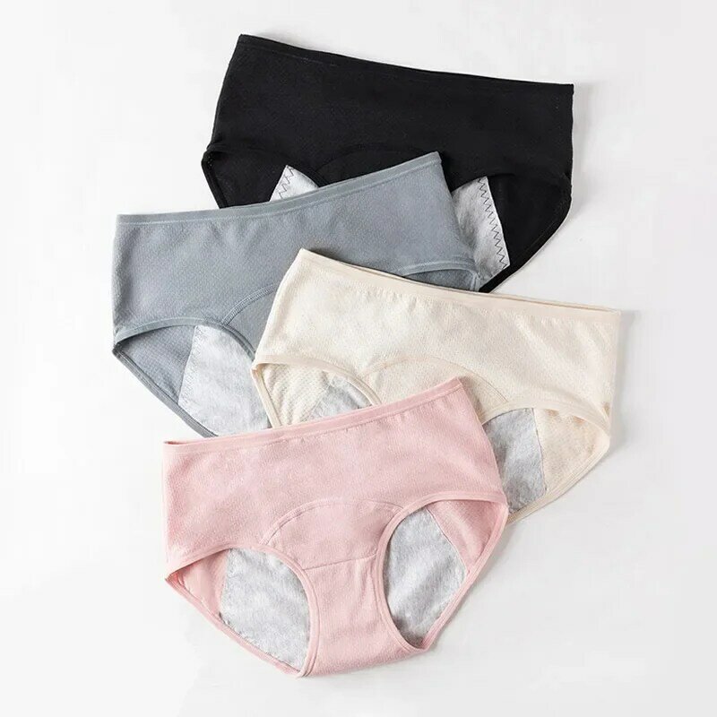 New Leak Proof Menstrual Panties Physiological Underwear Women Comfortable Cotton Panties Lingerie Breathable Female Girl Briefs