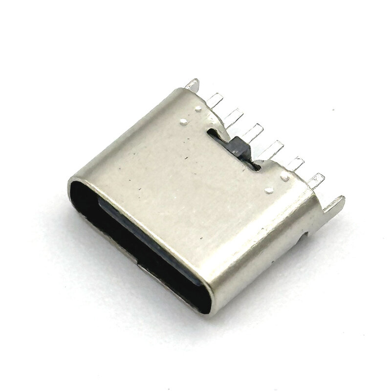 1-10 pz Micro Usb Jack 6pin Type-C connettore femmina Usb3.1 per telefono cellulare Mini Usb Jack connettore presa di ricarica