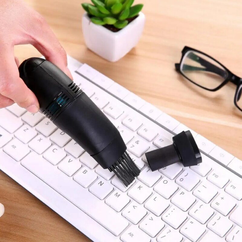 Keyboard Cleaner USB Mini Vacuum Dust Machine For Computer Laptop PC Creative Keyboard Dust Brush Computer Peripheral Cleaners
