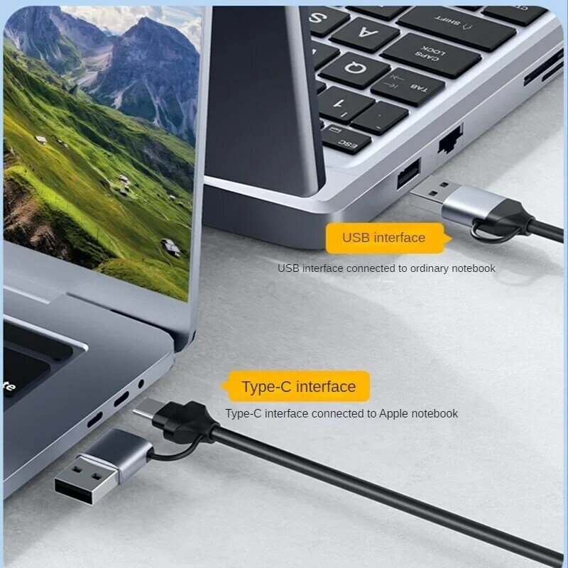 Kabel USB karta przechwytywania wideo USB kompatybilny z HDMI do USB C 1080P gra HD rekord dla ps4/5 przełącznik przekaz na żywo nadawania