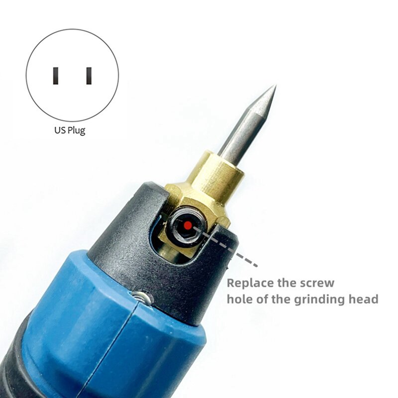 Metal Wood Engraving Lettering Pen Diy Engraving Machine For Chiseling Tips On Metal Wooden EU Plug