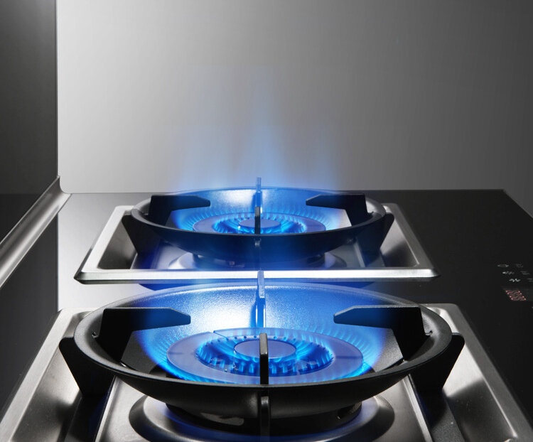 Fornello a Gas da cucina integrato con forno fornello a Gas All-in-one con forno indipendente