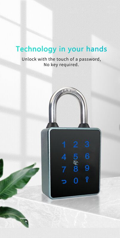 防水Ulya-IP65スマートロック,Bluetoothパスワード,RFIDカード,自転車,トラック,屋外ロッカー,デスク,バッグ,荷物,オフィス