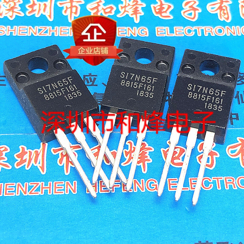 5PCS-10PCS SI7N65F TO-220F On Stock New And Origjnal
